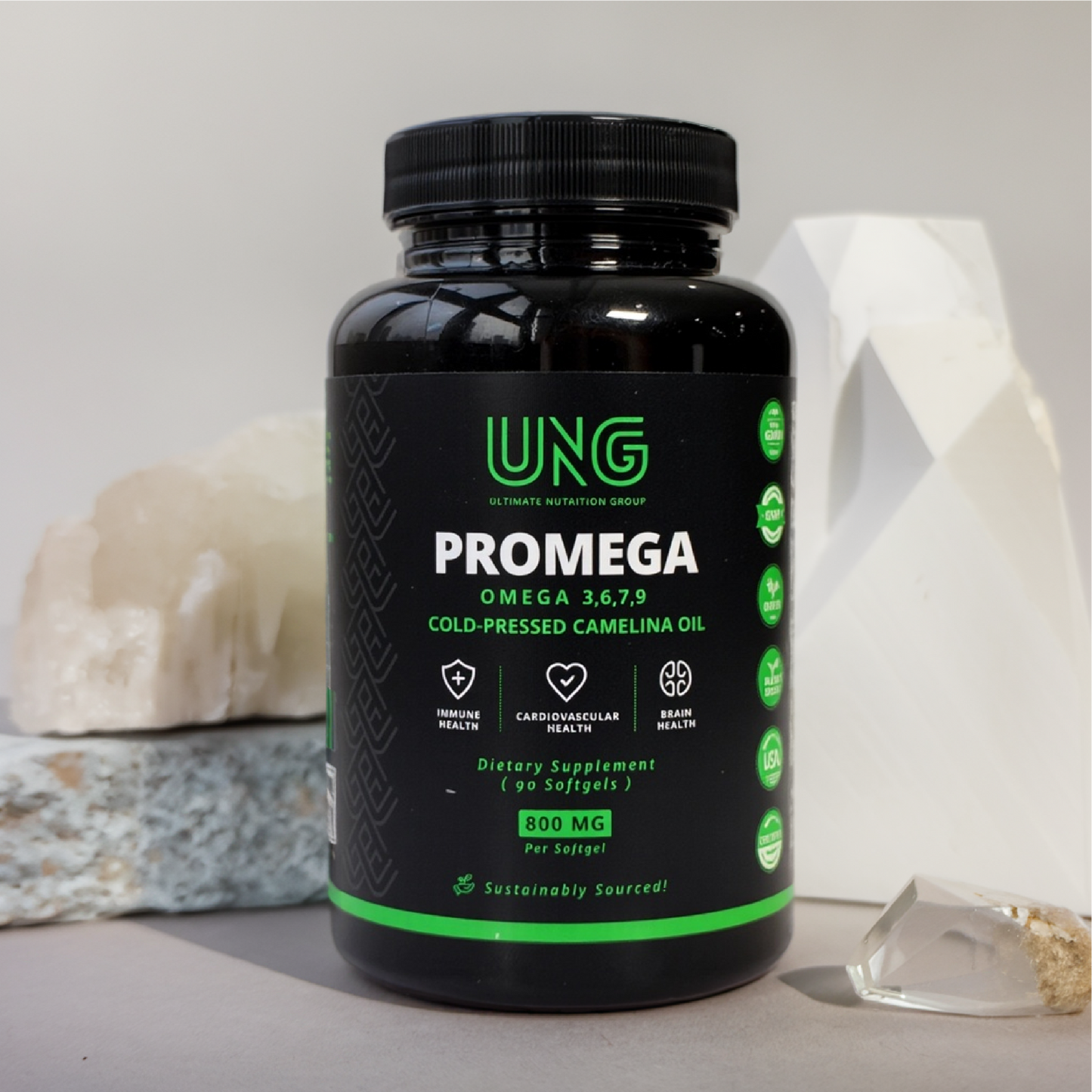 ProMega – Omega 3,6,7,9 Plant Based Camelina Oil